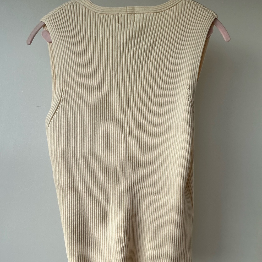 H&M Beige Ribbed Knit Top - Picture 5 of 7